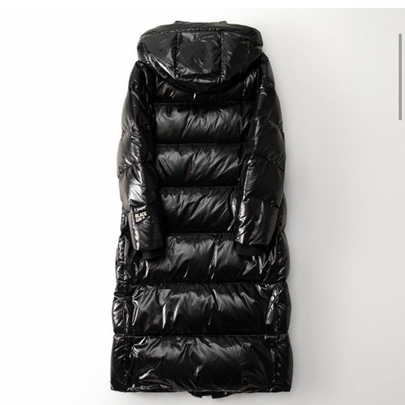 Women's Black Puffer Coat - Picture 2 of 14
